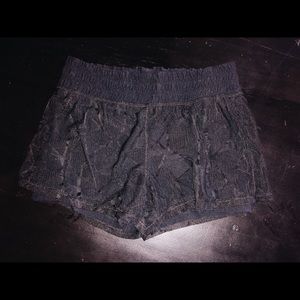 90 DEGREE by REFLEX x Lace Workout Shorts